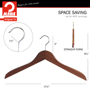 Natural Nobel Series - Beech Wood Hanger, Model Business45