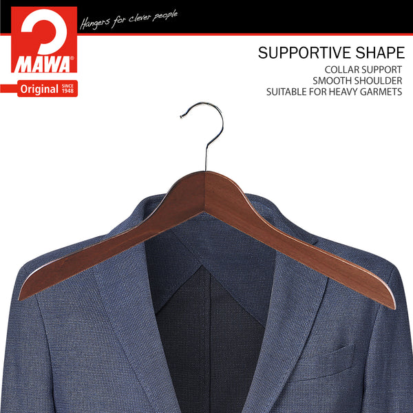 Natural Nobel Series - Beech Wood Hanger, Model Business45