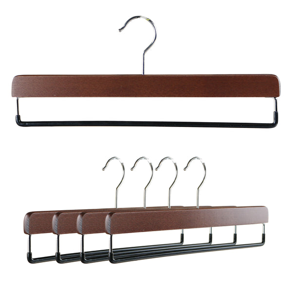 Natural Nobel Series - Beech Wood Pant Hanger, Model Trend 40GT