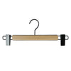 Loft Series- Bi-Color Wooden Hanger, Pant & Skirt Hanger with clips, Model Trend 35-D