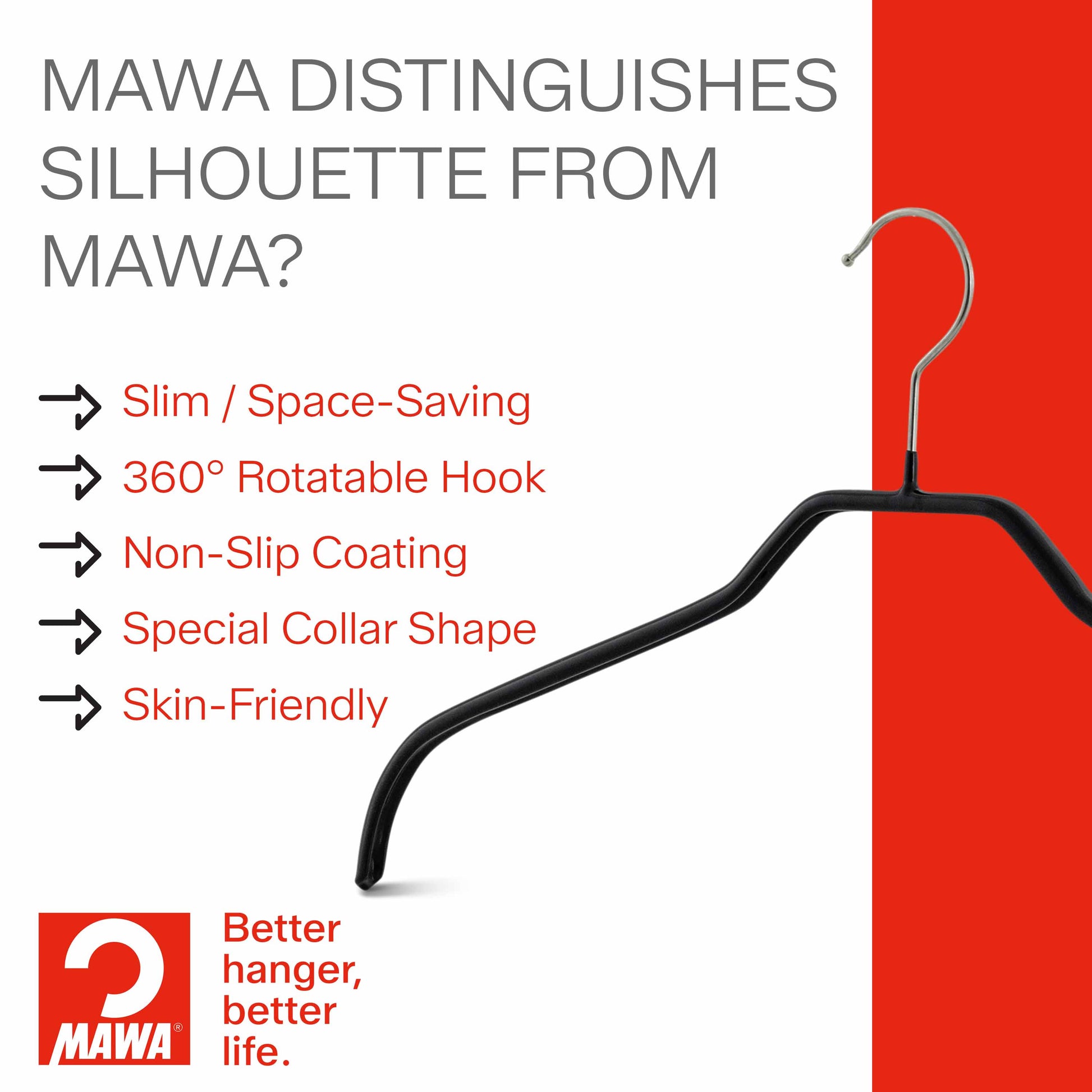 Silhouette Shirt Hanger, 41F