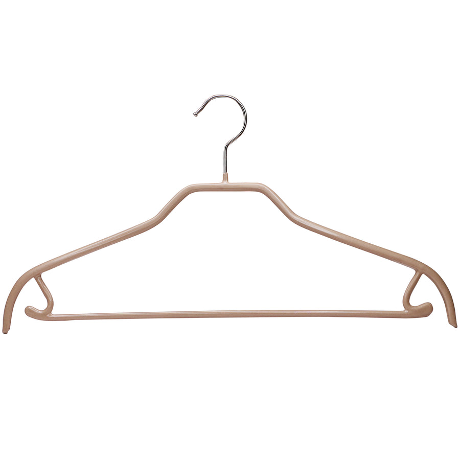 Silhouette Shirt Hanger with Bar & Hook, 41FRS, Latte