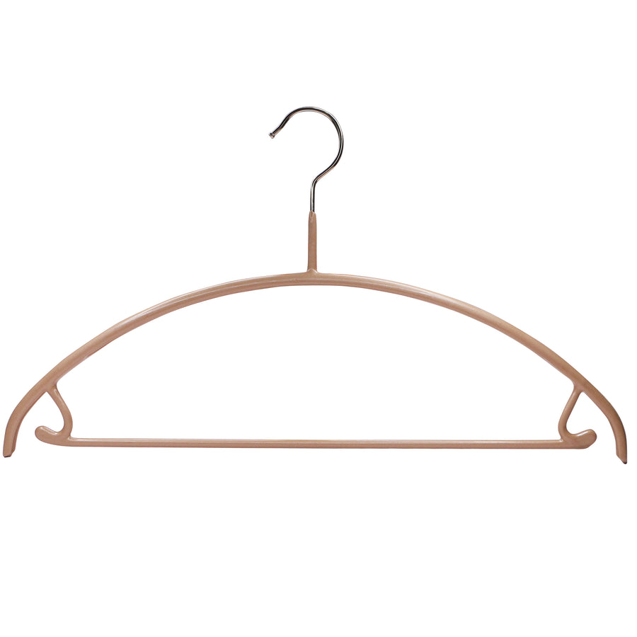 Euro Shirt, Sweater Hanger with Skirt Hooks, 42U, LATTE