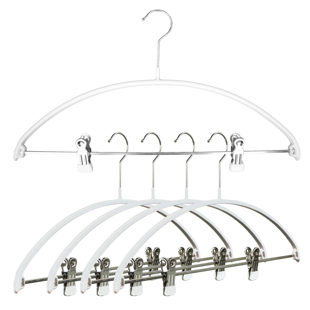 Euro Shirt/Sweater Hanger with Pant Clips, Model 36PK, Petite/Narrow