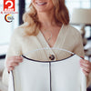 Euro Space-Saving Shirt & Dress Hanger, Narrow, 36-PT, White