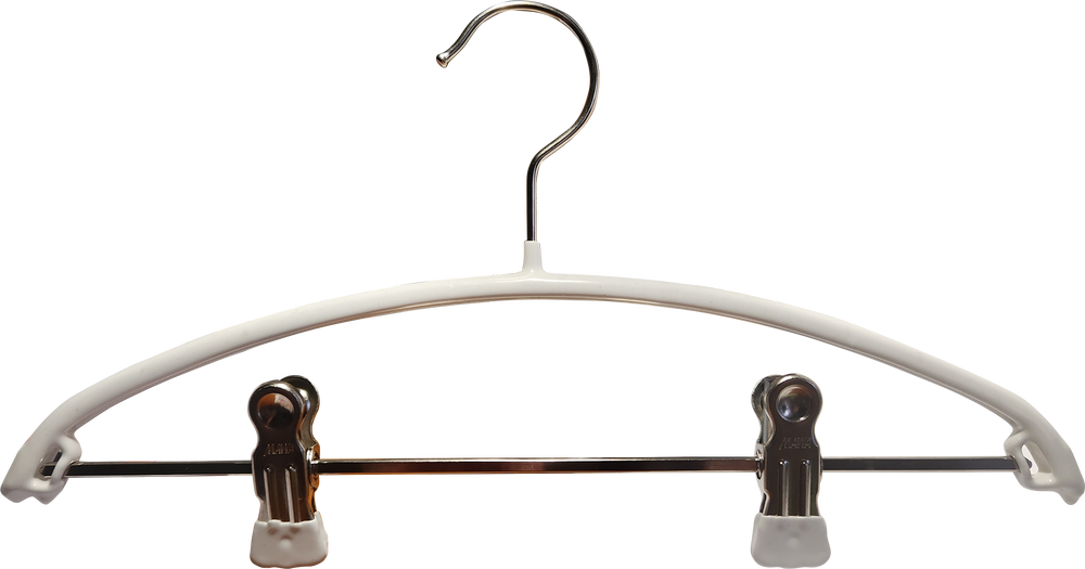 Children Hanger with Clips, 30PK, White
