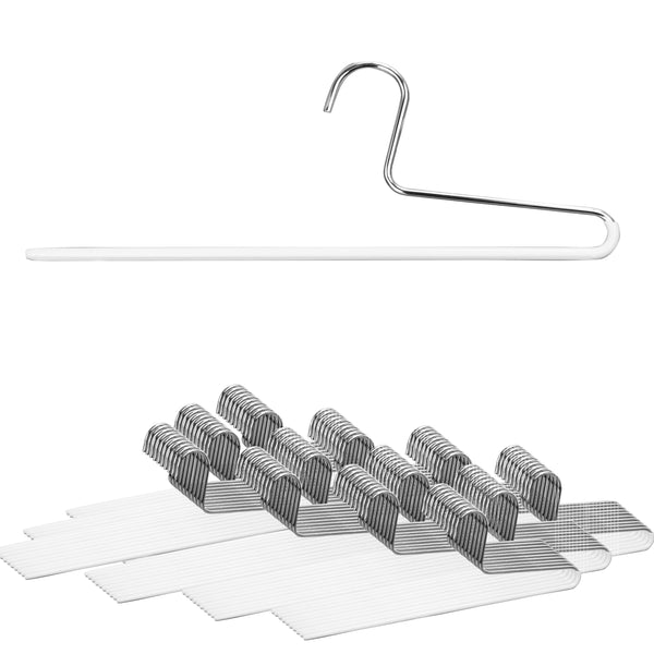 Pant Hanger with Grip Coating, KH38, White