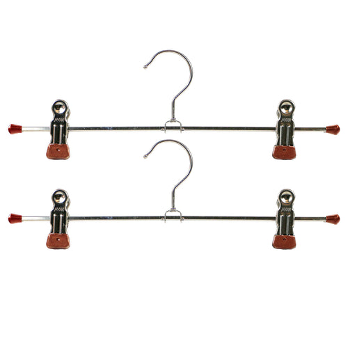 Pant, Skirt Hanger with Grip Coated Clips, K30D, Copper