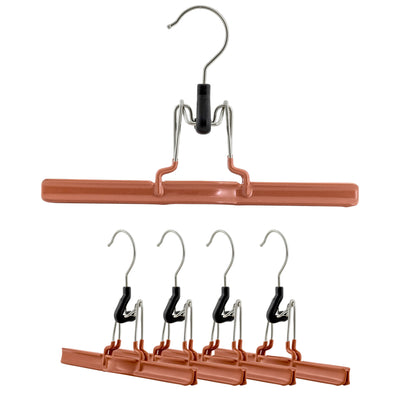 Pant Clamp Hanger with Slip Grip Coating, M-26, Copper