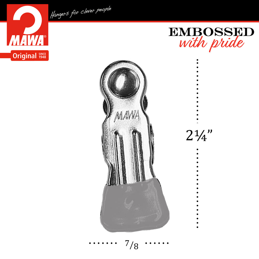 Single Clip Without Hook, Silver