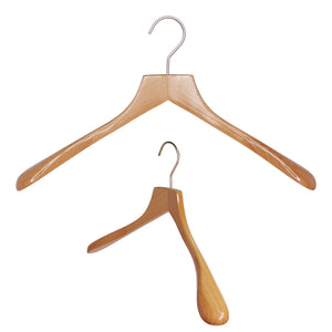Metropolis Series, Bodyform Shirt Hanger, Wide Shoulder Support, Natural