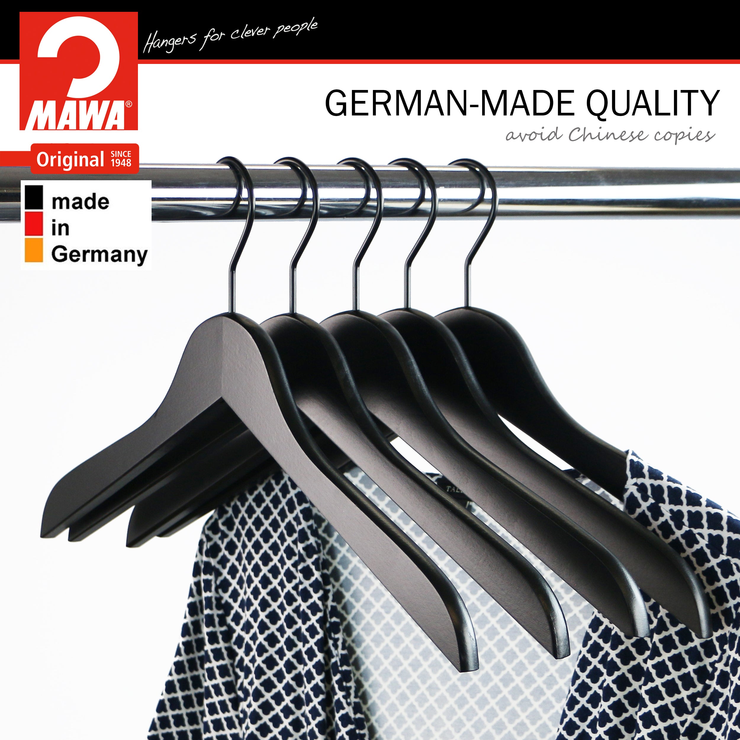 Til Midnight Series - Beech Wood Hanger, Model Business45