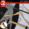 Loft Series - Bi-Color Wooden Hanger, Shirts & Coat Hanger, Model Comfort-44