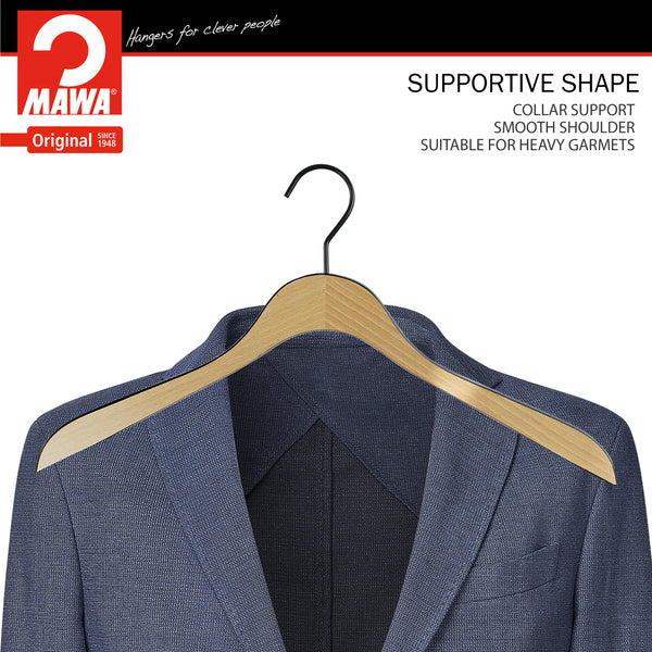 Loft Series - Bi-Color Wooden Hanger, Shirts & Coat Hanger, Model Comfort44