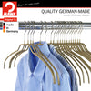 Silhouette Space-Saving Shirt Hanger, Narrow, 36FT, Gold