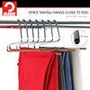 Pant Hanger with Grip Coating, Reverse Hook, KH-35U, Copper