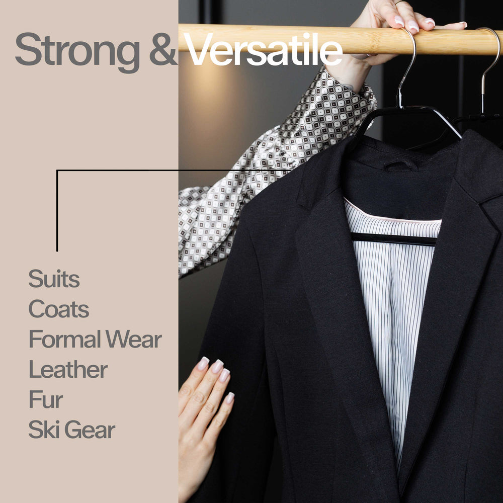 Bodyform Suit/Jacket with Pant Bar Hanger, Model 46LS, Broad/Wide