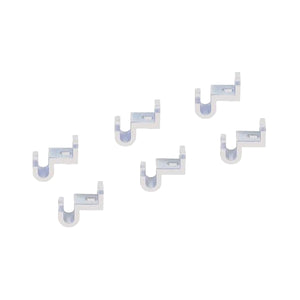 Adda Hanger-Connectors- Create Waterfall Clothing Hanger Storage, Clear