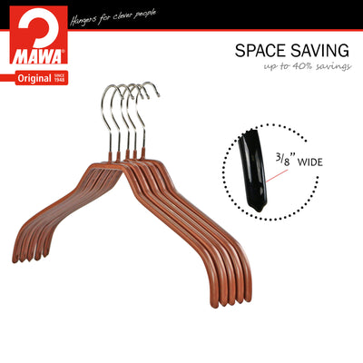 Silhouette Shirt Hanger, Narrow Version, 36F, Copper