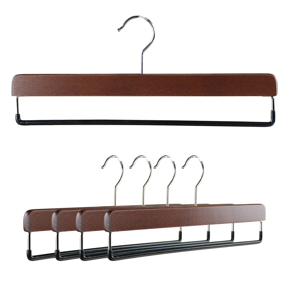 Natural Nobel Series - Beech Wood Pant Hanger, Model Trend 40GT