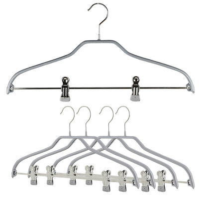 Silhouette Shirt with Grip Coated Clips, 40-FK, Silver