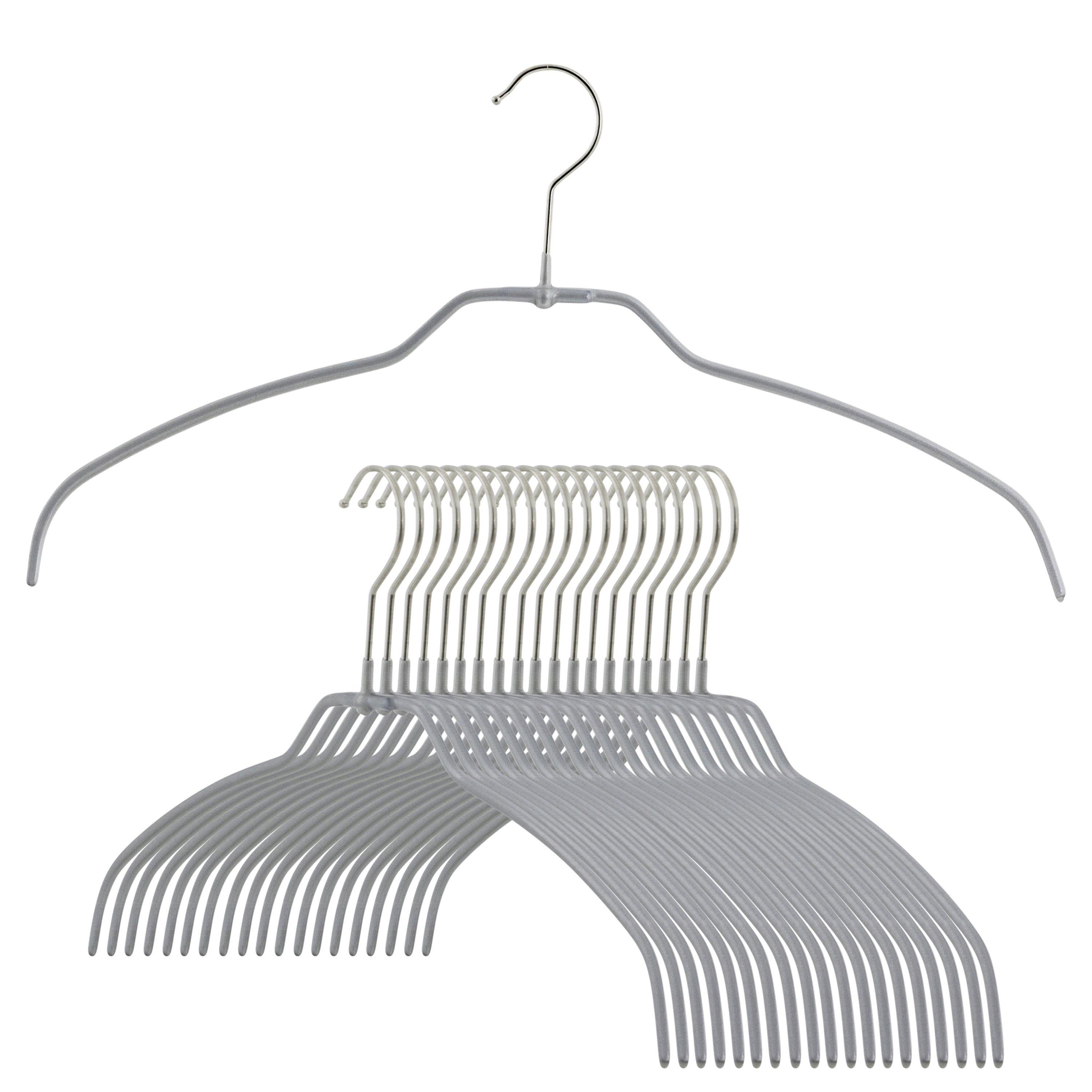 Silhouette Space-Saving Shirt Hanger, 42-FT, Gold –