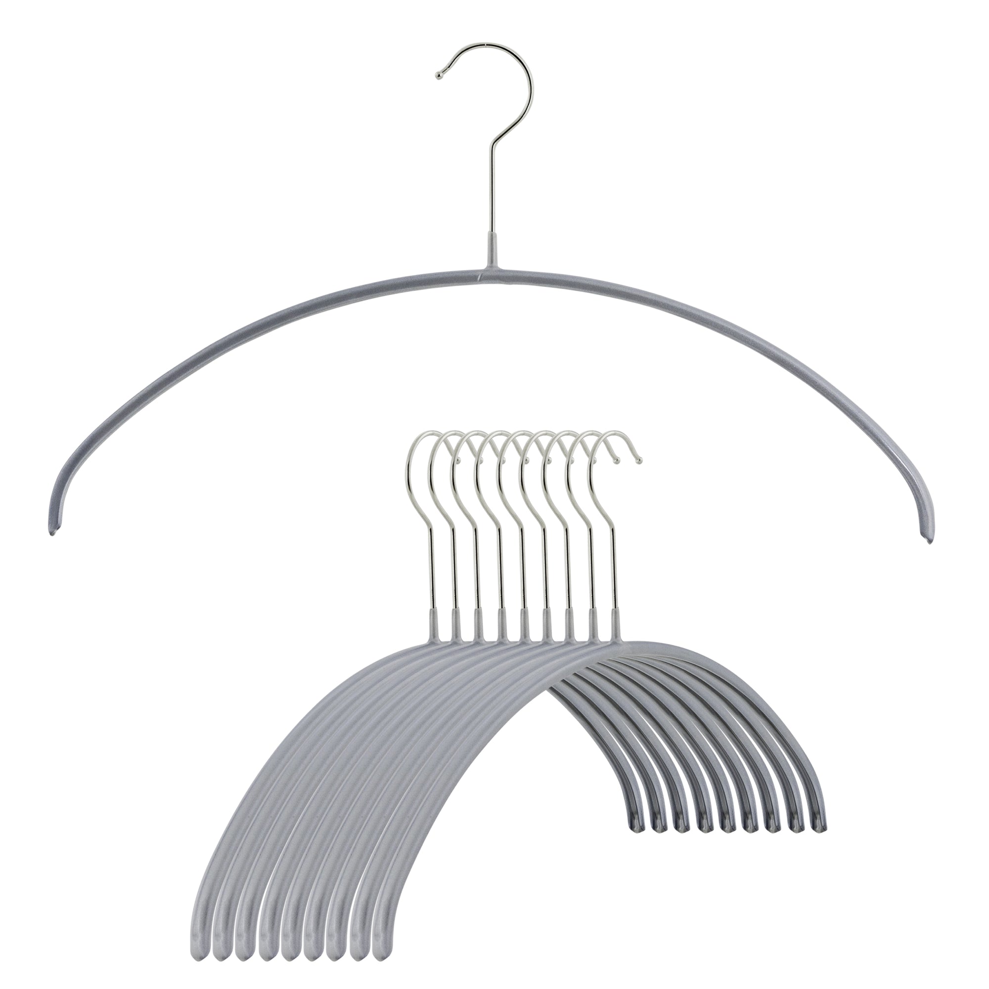 Plastic Non-Slip Standard Hanger for Dress/Shirt/Sweater