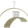 Mawa Euro Gold Colored Clothing Hangers