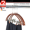 Euro Shirt, Sweater Hanger with Adjustable Grip on Clips, 40-KP, Copper