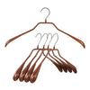 BodyForm Series- Steel Coated Hanger, Wide Shoulder Support, Model 42-L, Copper