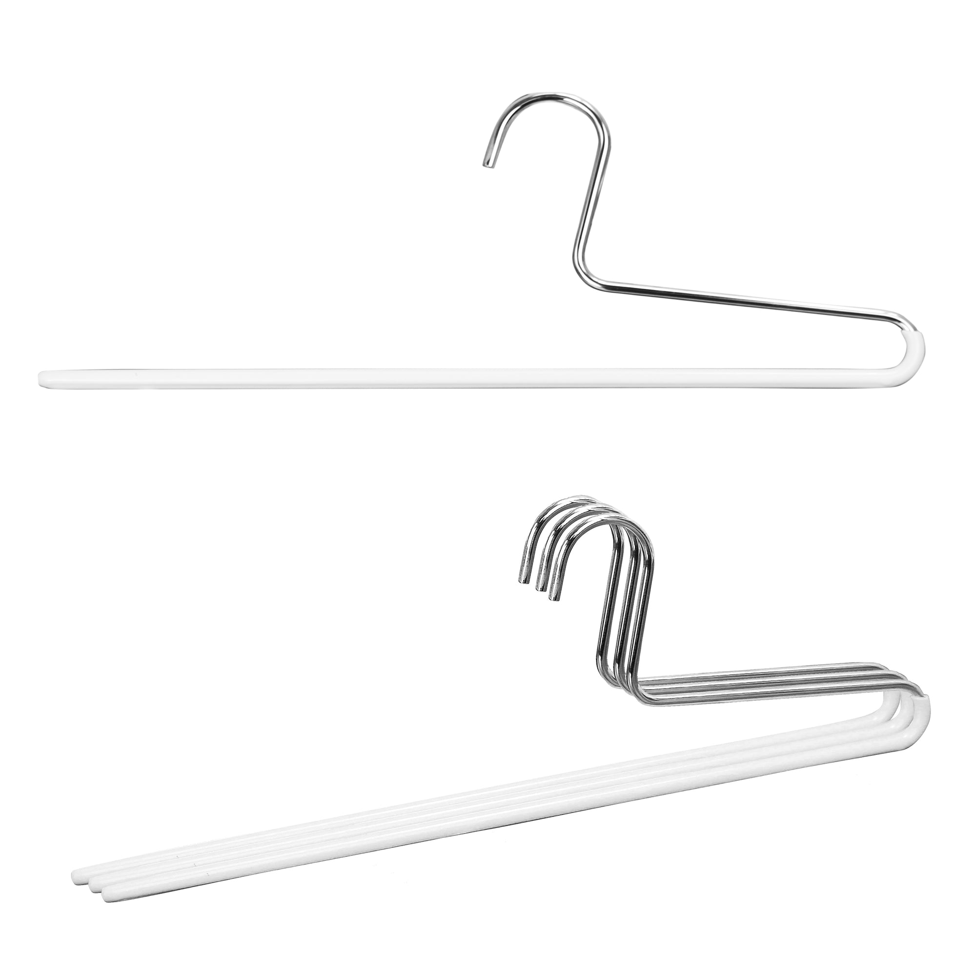 Pant Hanger with Grip Coating, KH-1, White –