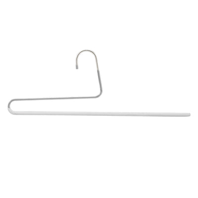 Pant Hanger with Grip Coating, Reverse Hook, KH-35U, White