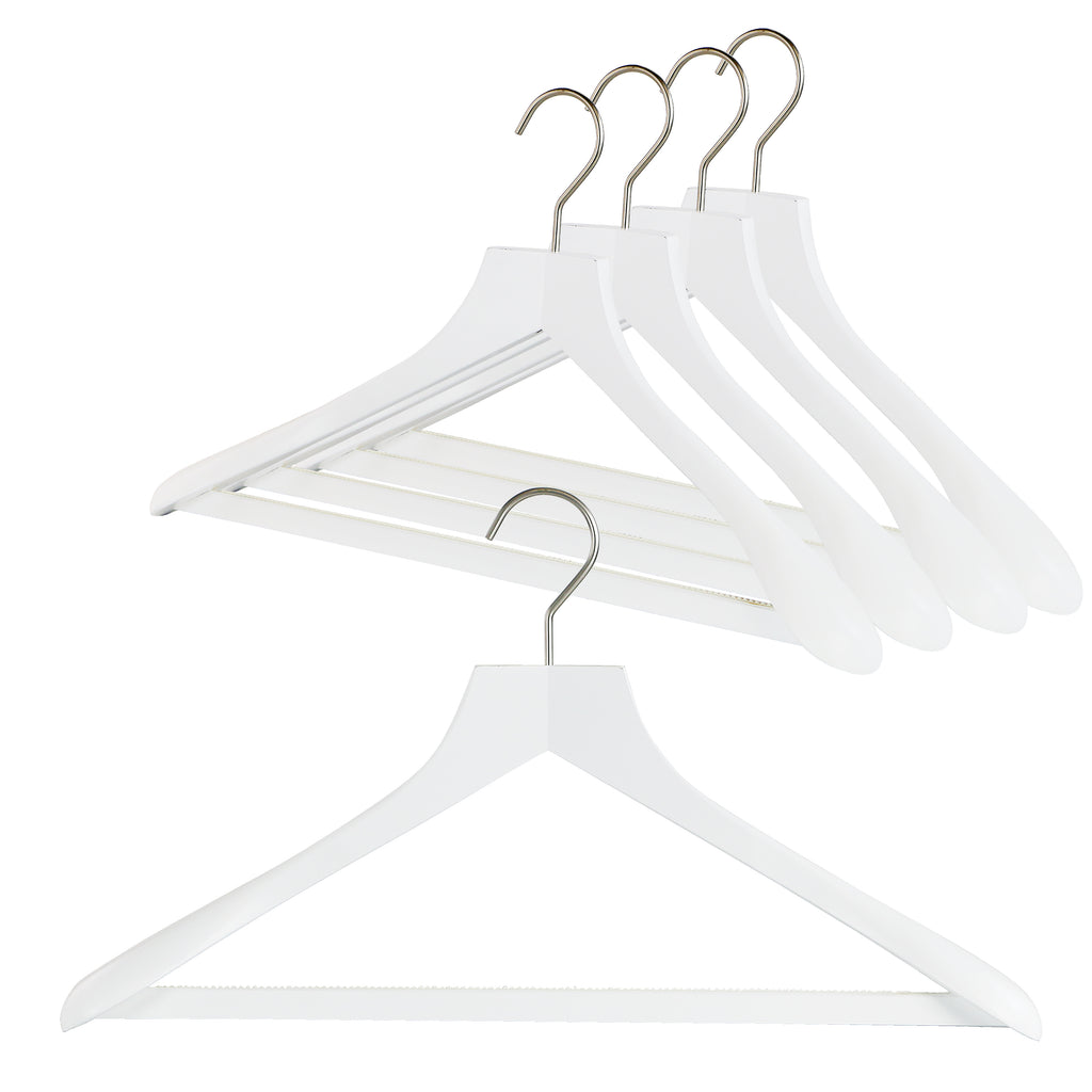 White Traditional Hanger Clothes Hangers for sale