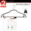 Silhouette Shirt Hanger with Bar & Hook, 41-FRS, Black