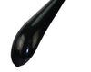 BodyForm Series- Steel Hanger Wide Shoulder Support & Pant Bar, Model 42-LS, Black