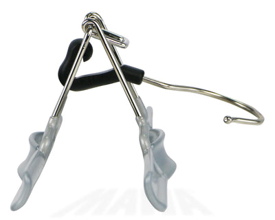 Pant Clamp Hanger with Slip Grip Coating, M-26, Silver