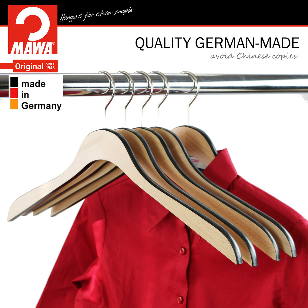 Loft Series- Bi-Color Wooden Hanger, Shirt & Coat Hanger, Model Comfort44