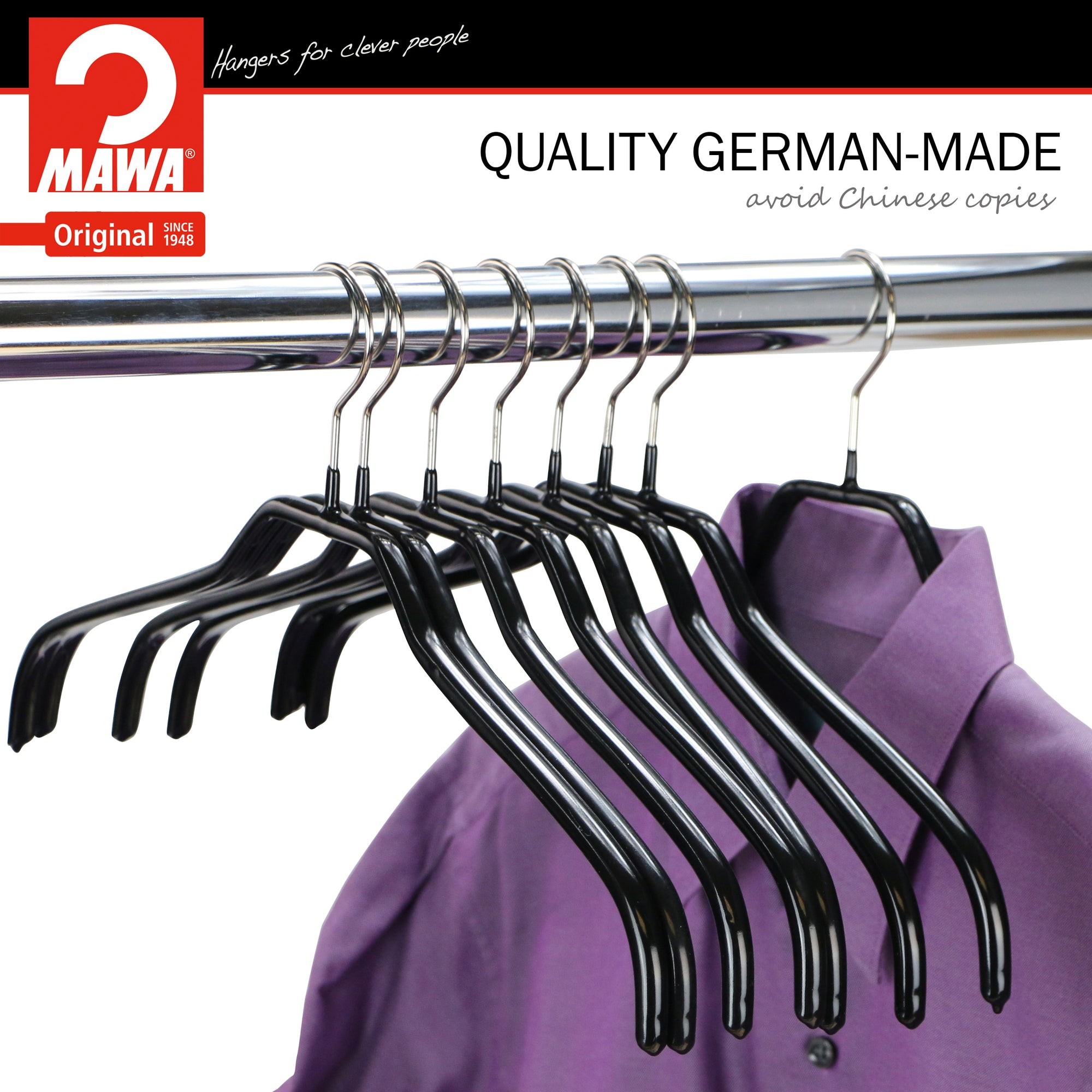 Quality Hangers 16 Heavy Duty Metal Suit Hanger Coat Hangers with