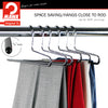 Mawa Pant Bar Hanger, each hang close to closet bar to save space below