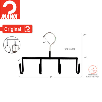 Accessory Series-Steel Coated Belt/Jewelry Hook Hanger, Model GH, White