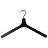 Zoom Wooden Hanger, Flat Form Shirt Hanger, Black